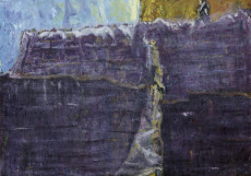 Rock Climbing-130x180-Oil on Canvas